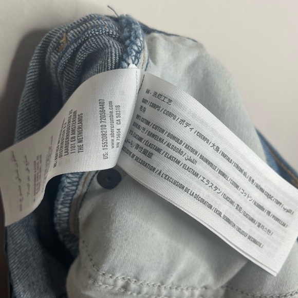 Abercrombie and Fitch The 70's Vintage Flare Ultra High Rise size 27/4 - Picture 5 of 5